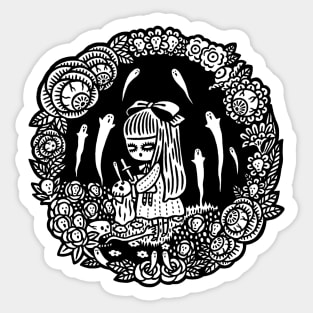 Haunted Garden Sticker